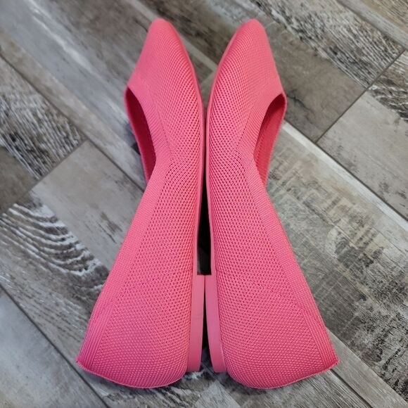 Lane Bryant Dream Cloud Pointed Toe Knit Ballet Flat Size 7 WIDE - Picture 6 of 9